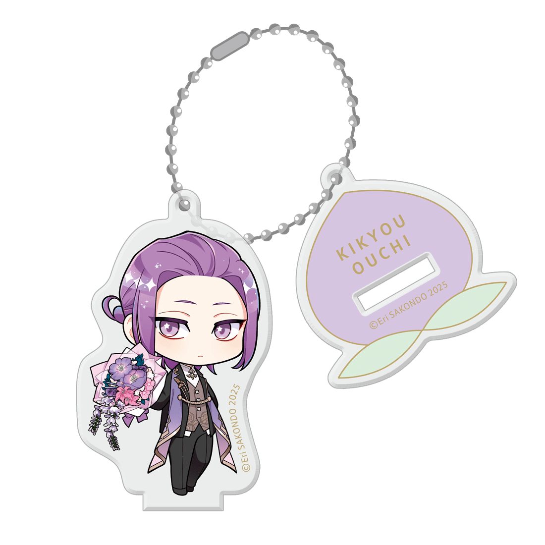 桃組プラス戦記 ミニキャラアクリルキーホルダー 樗 桔梗