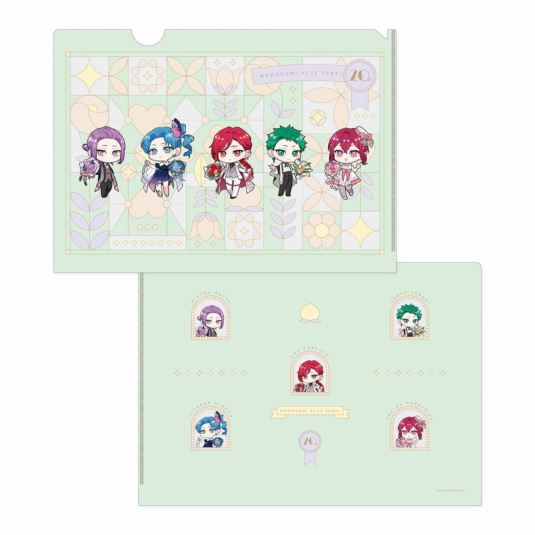 桃組プラス戦記 クリアファイルセット