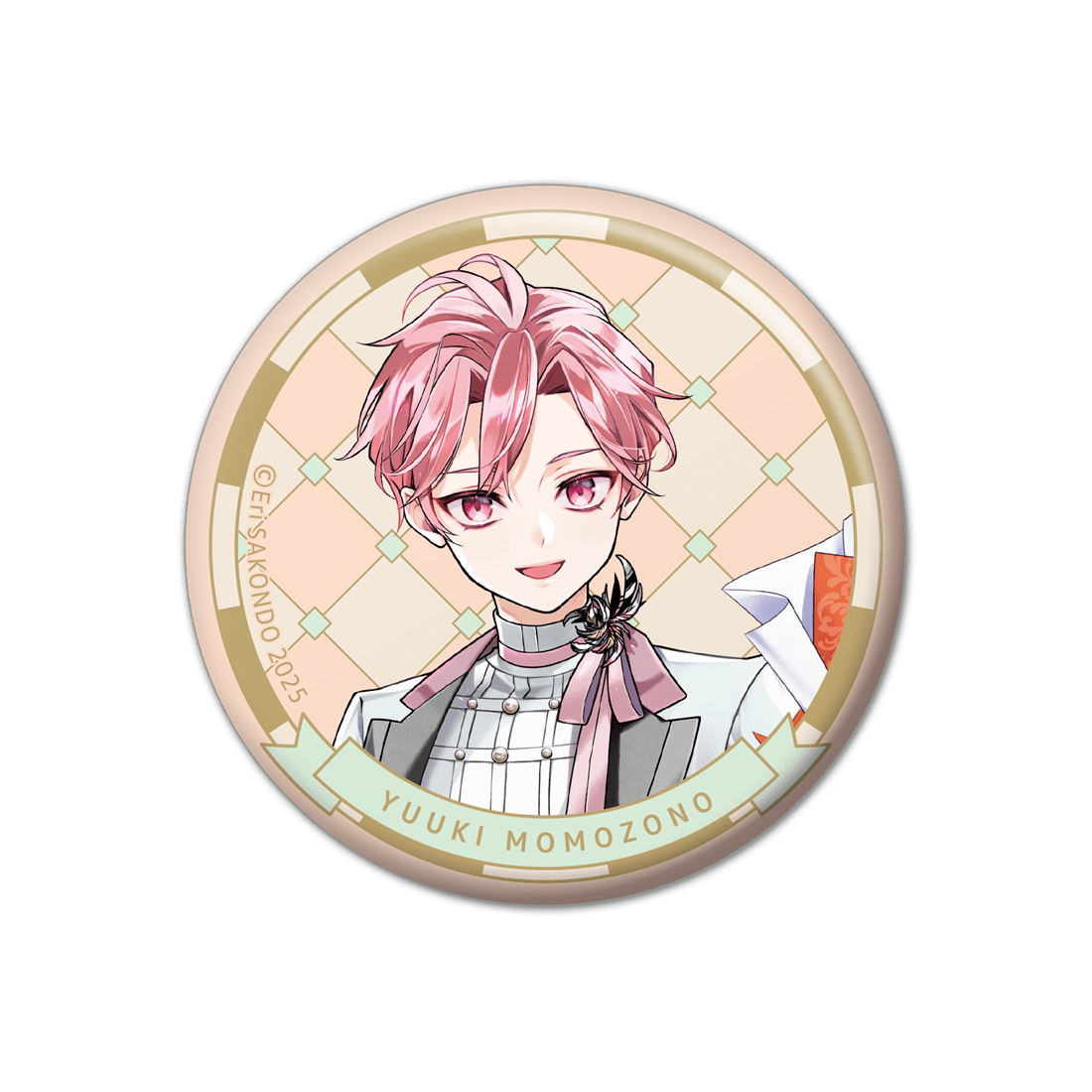 桃組プラス戦記 きらきら缶バッジ 桃園 祐喜