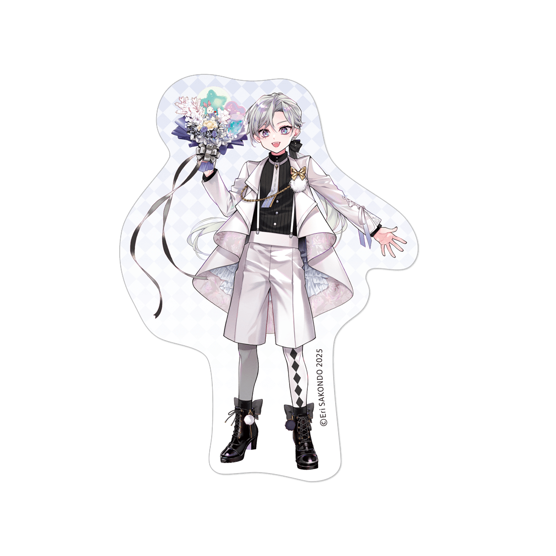 桃組プラス戦記 ステッカー 白峰 白霓