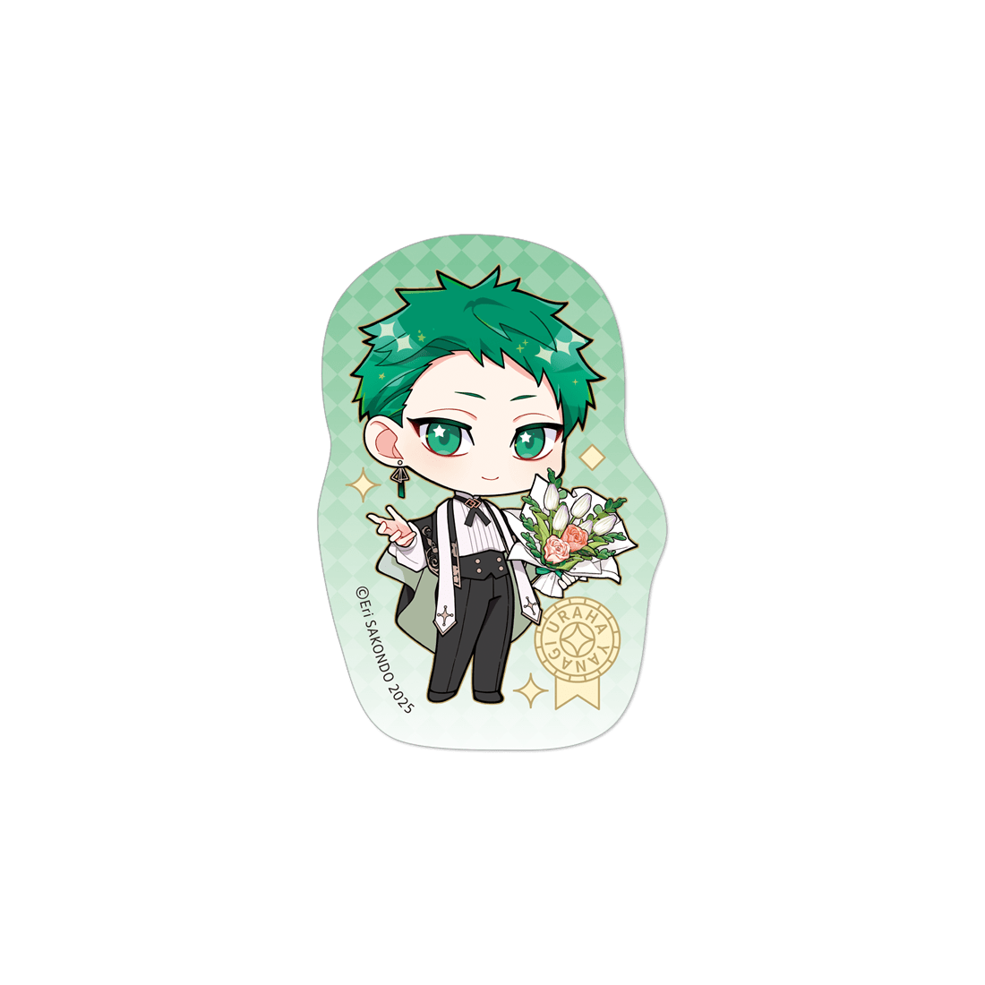 桃組プラス戦記 ステッカー 柳 裏葉