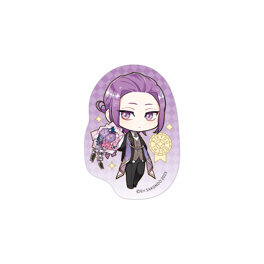 桃組プラス戦記 ステッカー 樗 桔梗