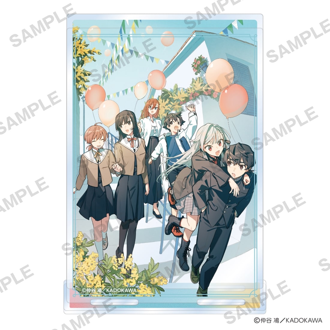 【二次受注】仲谷鳰 POP UP SHOP アクリルジオラマ 描き下ろし