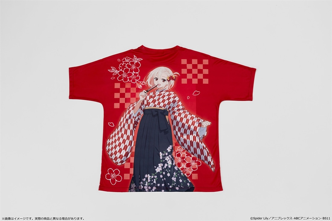 TVアニメ「リコリス・リコイル」フルグラフィックTシャツ 和モダンVer. 錦木千束