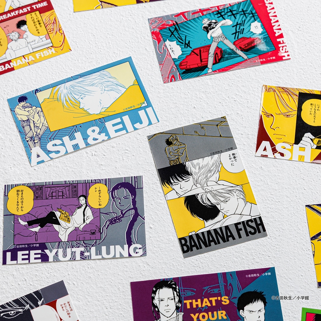 BANANA FISH トレーディングコマステッカー PACK PACK
