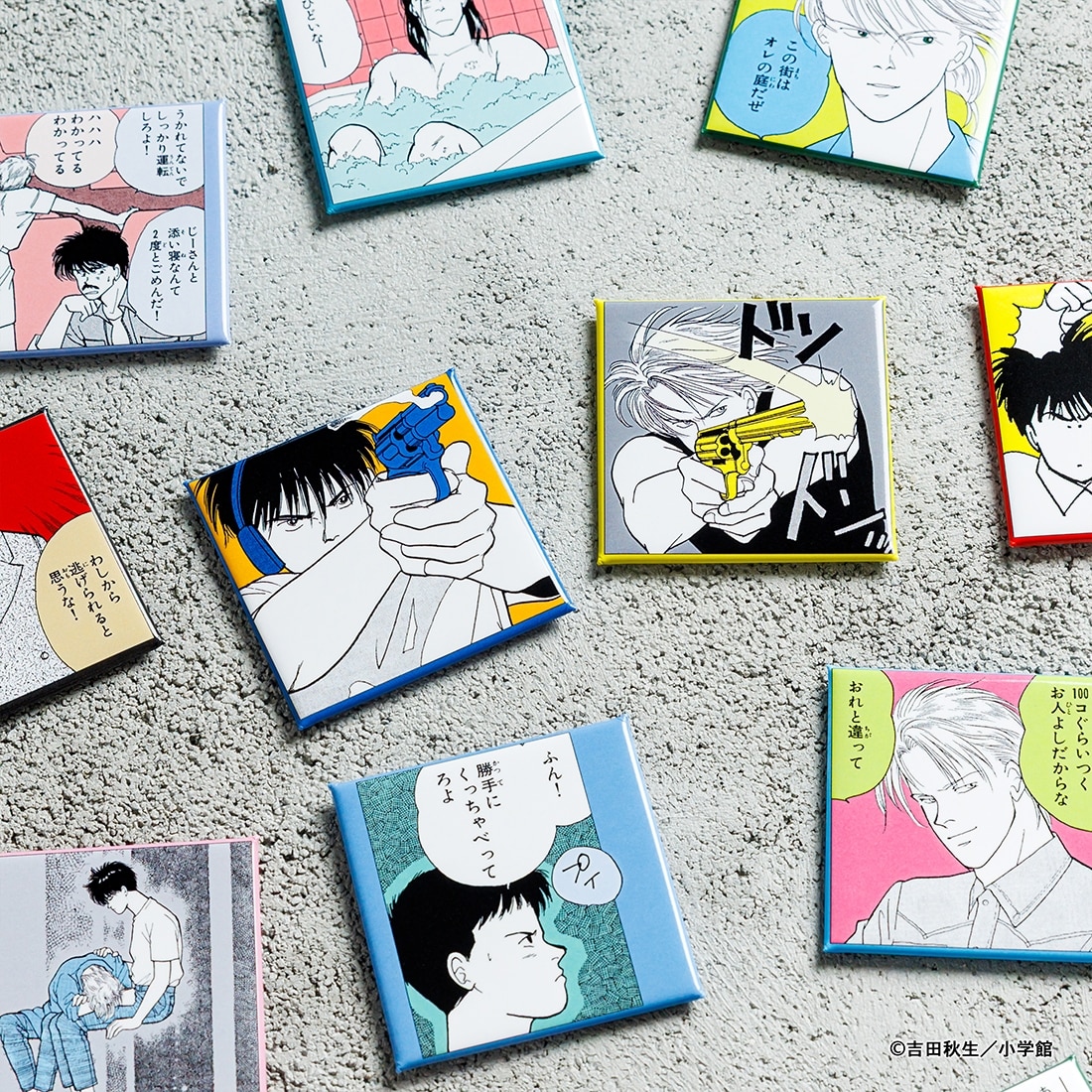 BANANA FISH トレーディング缶マグネット PACK PACK