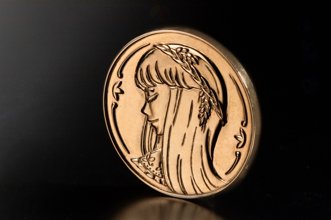 『狼と香辛料』原作20周年記念 賢狼ホロ金貨＆太陽金貨 記念コイン　シルバー９２５イエローゴールドコーティング【復刻版】