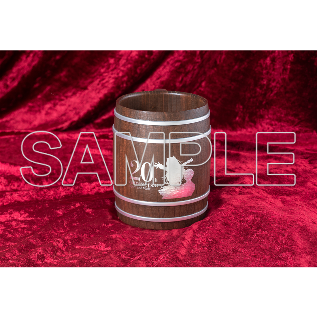 『狼と香辛料』原作20周年記念 木樽ジョッキ [1000ml]
