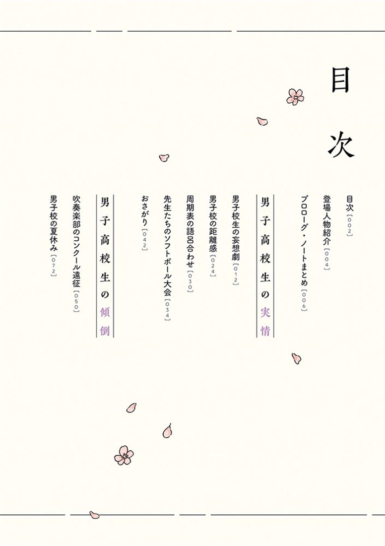 【サイン本】男子校の生態　（４）
