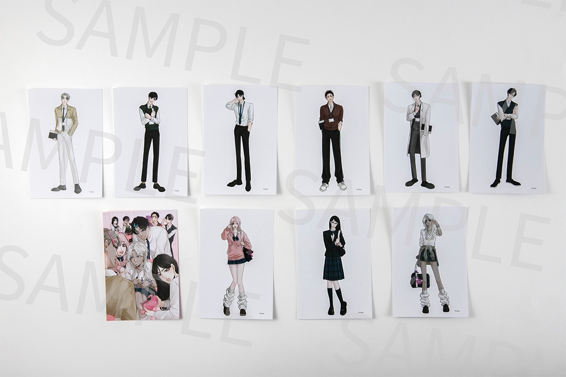 【セット限定特典付き】『私立メロ高等学校』アクリルスタンドコンプリートセット