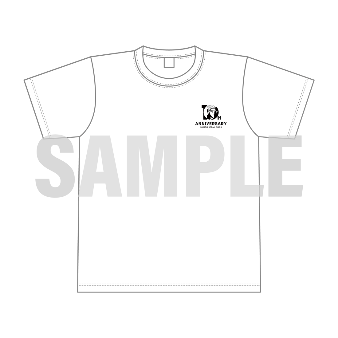 文豪ストレイドッグス -迷ヰ犬達ノ音奏- ライブTシャツ（白ver.）Lサイズ 白ver. Lサイズ