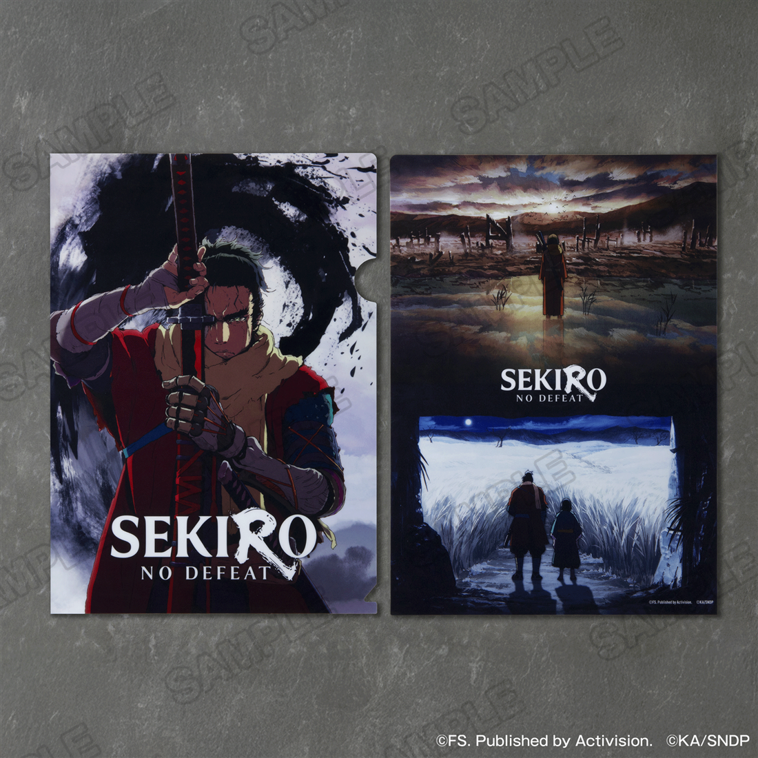 『SEKIRO: NO DEFEAT』A4クリアファイルセット
