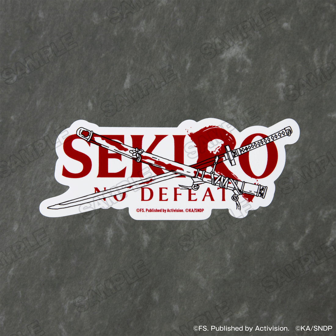 『SEKIRO: NO DEFEAT』ステッカーセット