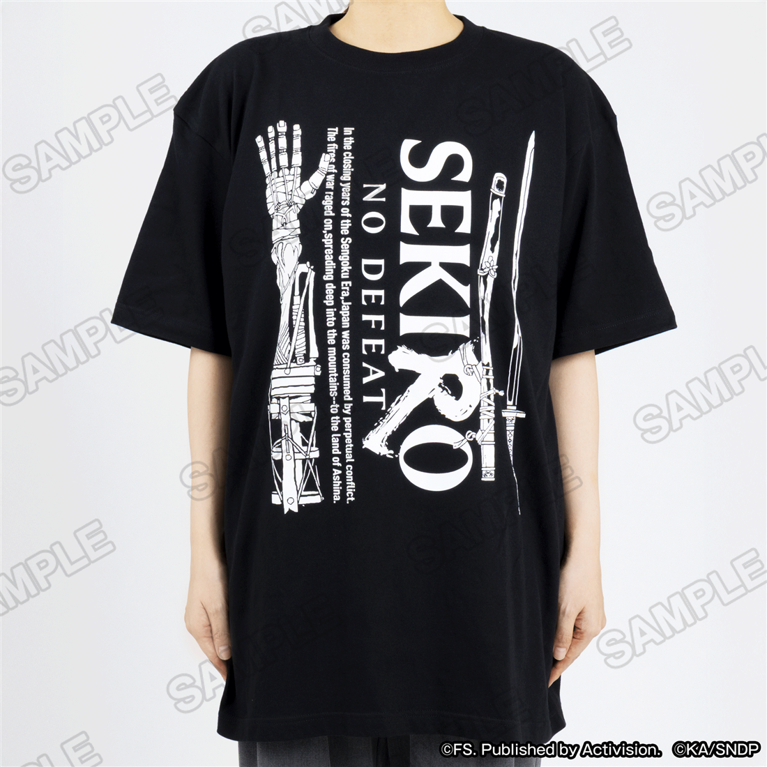 『SEKIRO: NO DEFEAT』Tシャツ