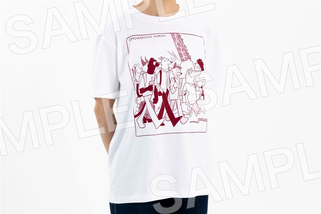 おもいこみのノラ２　Tシャツ（M）　ホワイト