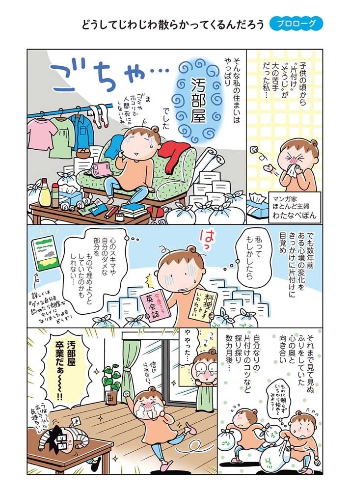 面倒くさがりの自分を認めたら部屋がもっとキレイになりました 三日坊主の後回し虫退治術