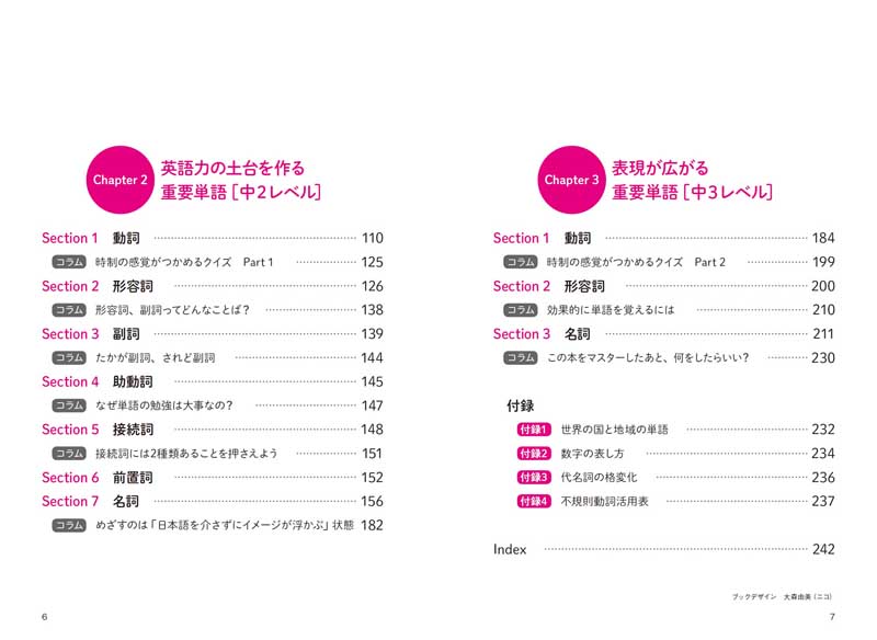 中学３年間の英単語がイラストで覚えられる本