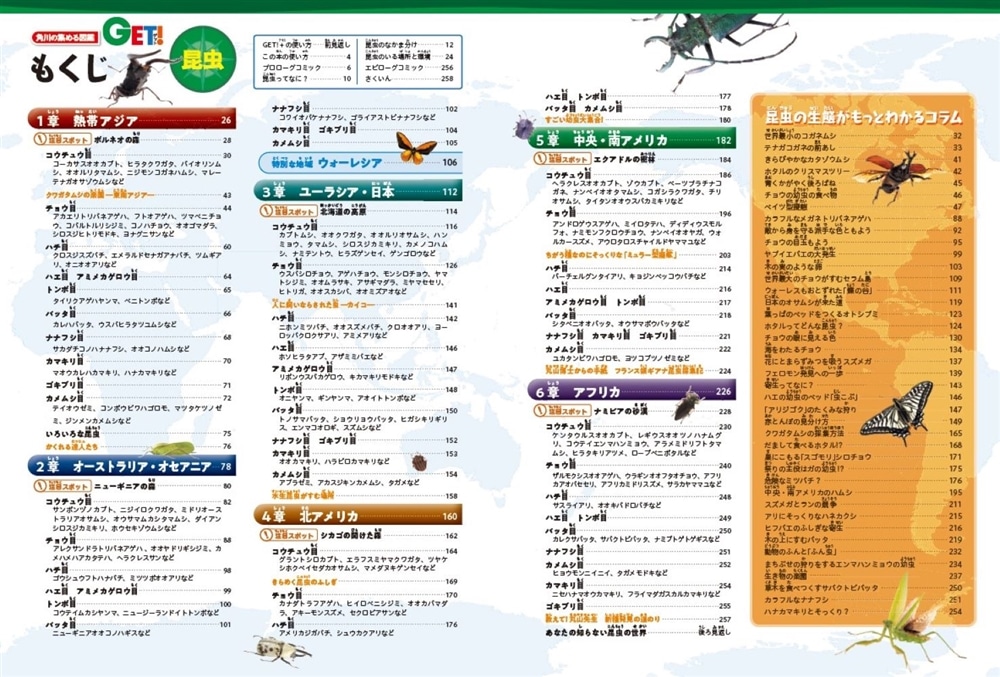 角川の集める図鑑ＧＥＴ！ 昆虫