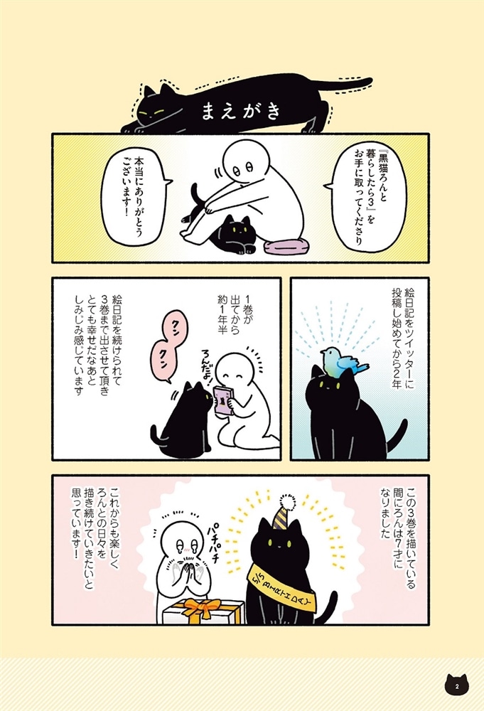 黒猫ろんと暮らしたら３