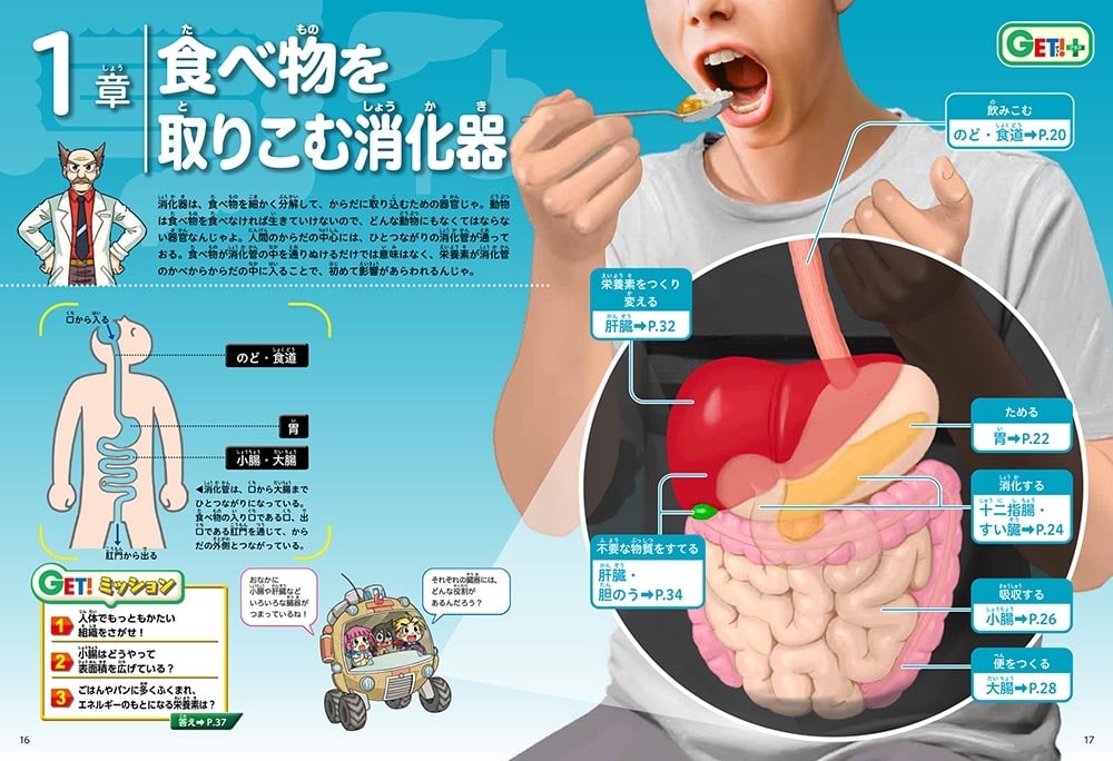 角川の集める図鑑ＧＥＴ！ 人体