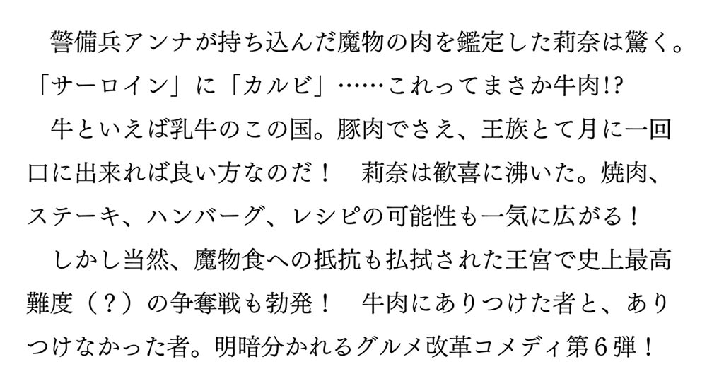 聖女じゃなかったので、王宮でのんびりご飯を作ることにしました ６