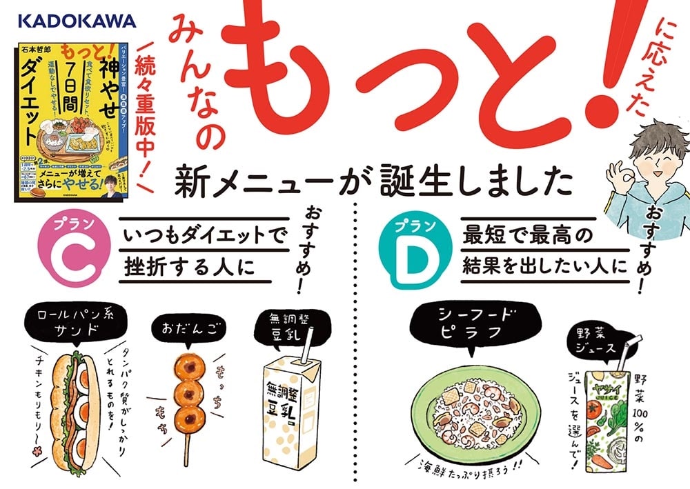 もっと！神やせ7日間ダイエット 食べて食欲リセット、運動なしでやせる！