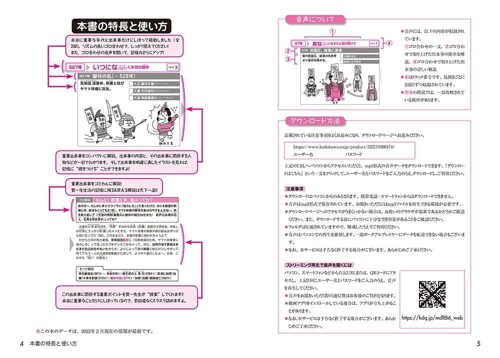 音声DL付　ゴロ合わせ日本史　まるごと年代暗記200