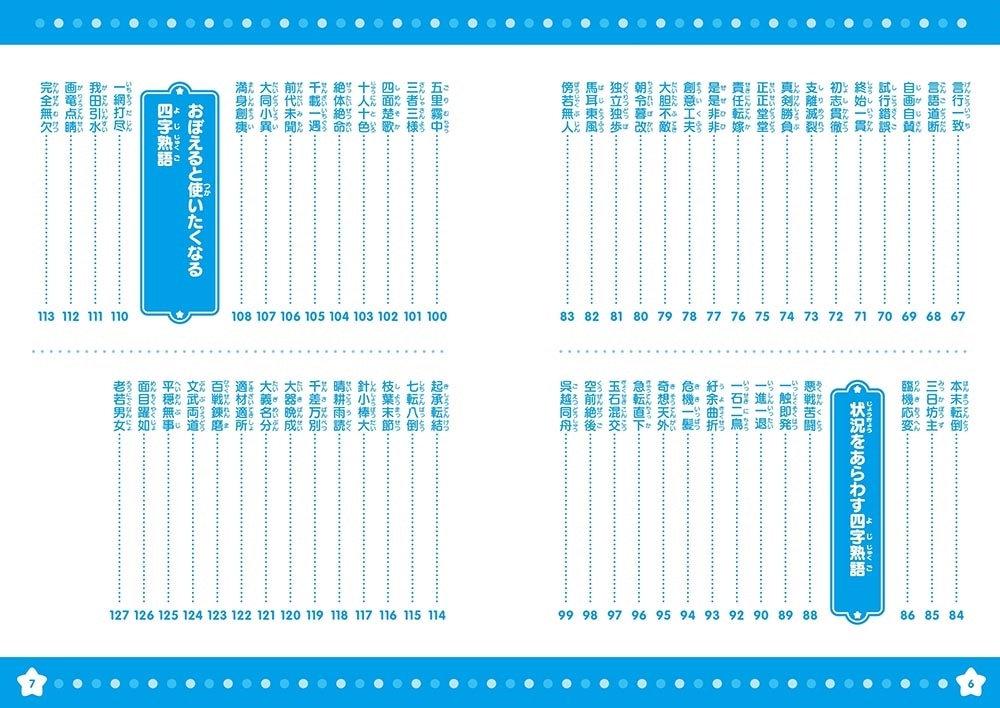 星のカービィ おぼえておきたい四字熟語