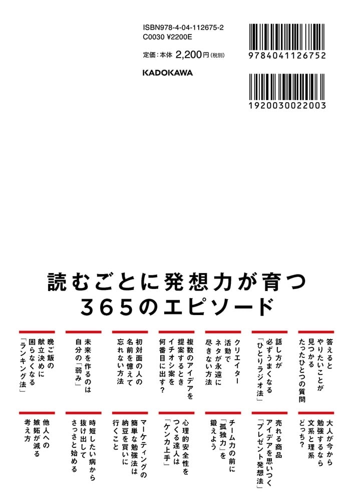 1日1アイデア 1分で読めて、悩みの種が片付いていく