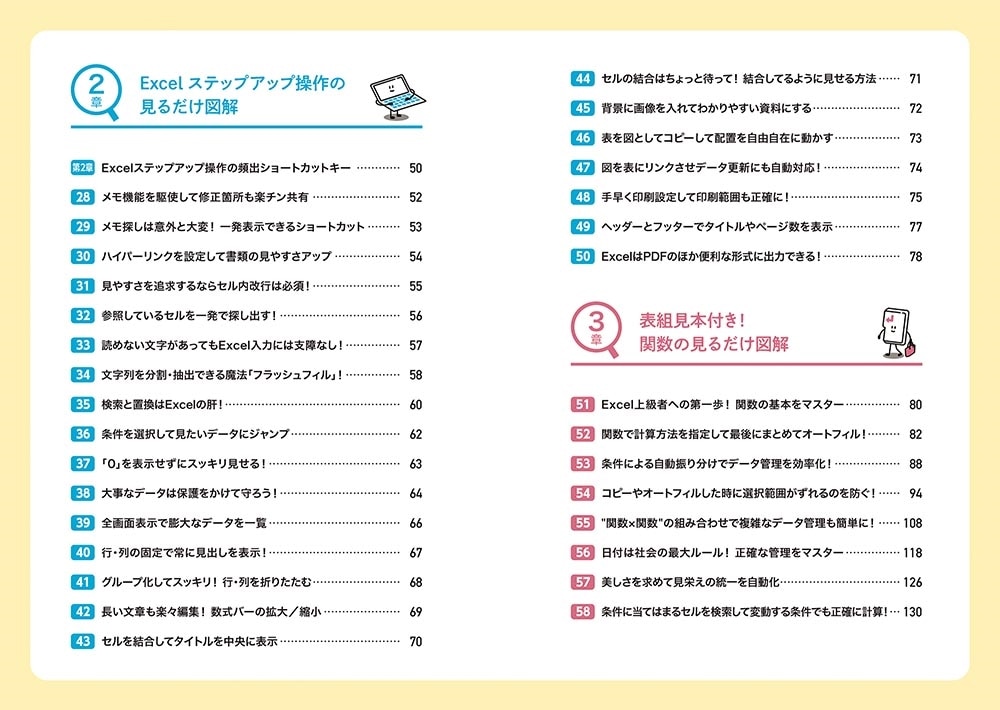 仕事が10倍速くなる！ 見るだけExcelカンタン図解