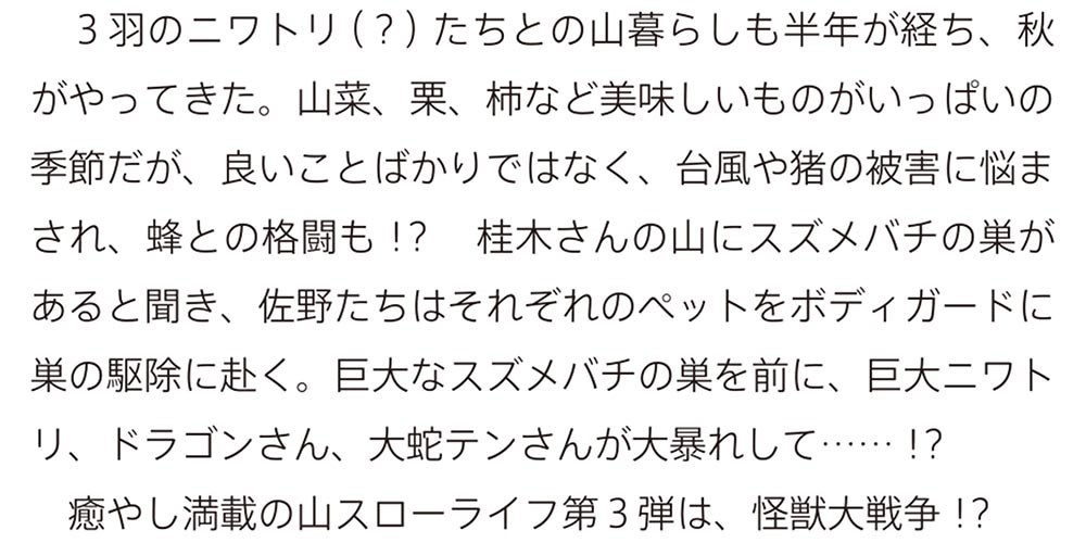 前略、山暮らしを始めました。３