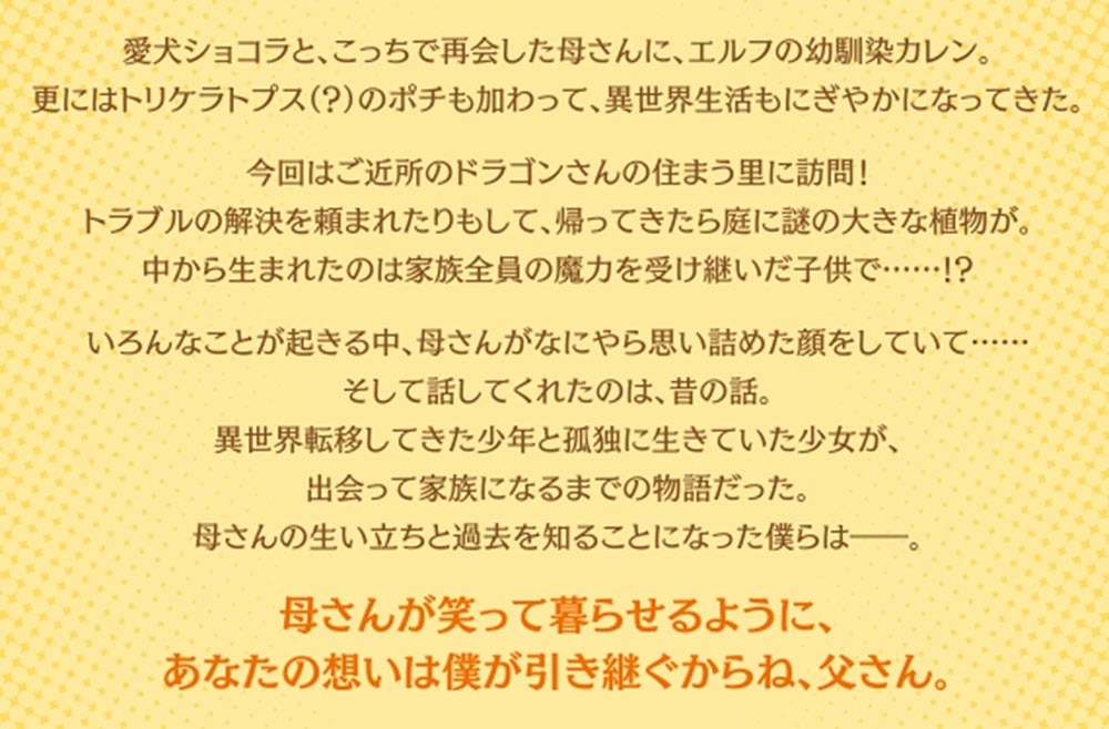 母をたずねて、異世界に。３ ～実はこっちが故郷らしいので、再会した家族と幸せになります～