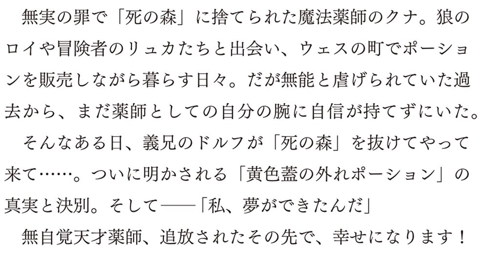 薬売りの聖女２ ～冤罪で追放された薬師は、辺境の地で幸せを掴む～