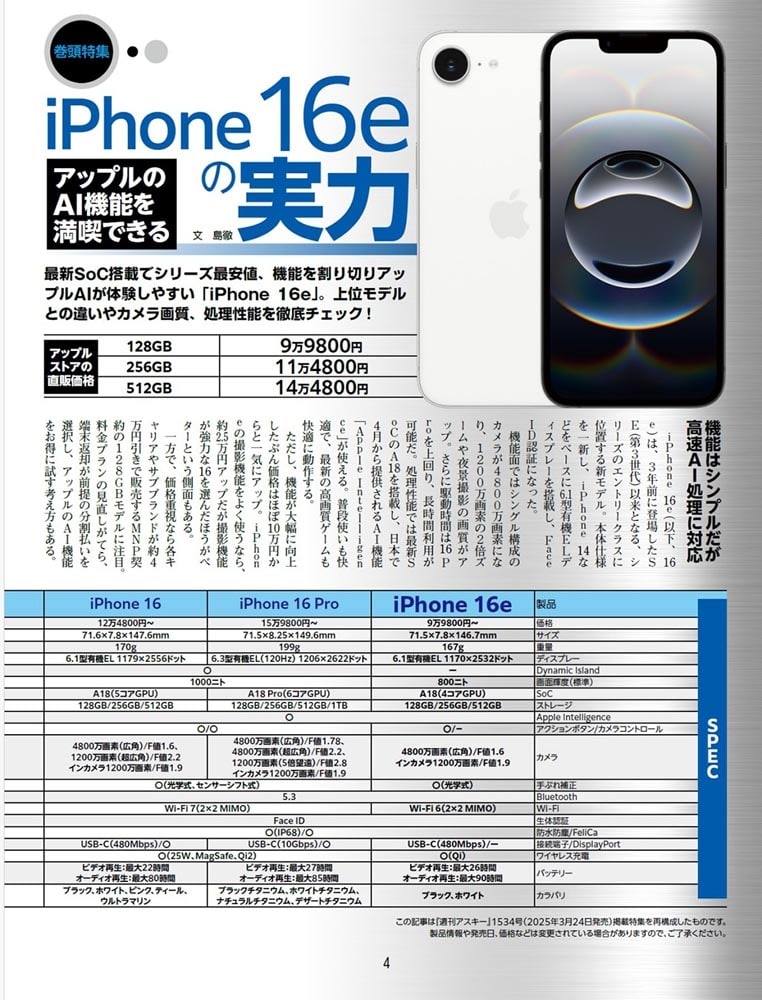 週刊アスキー特別編集　週アス2025April