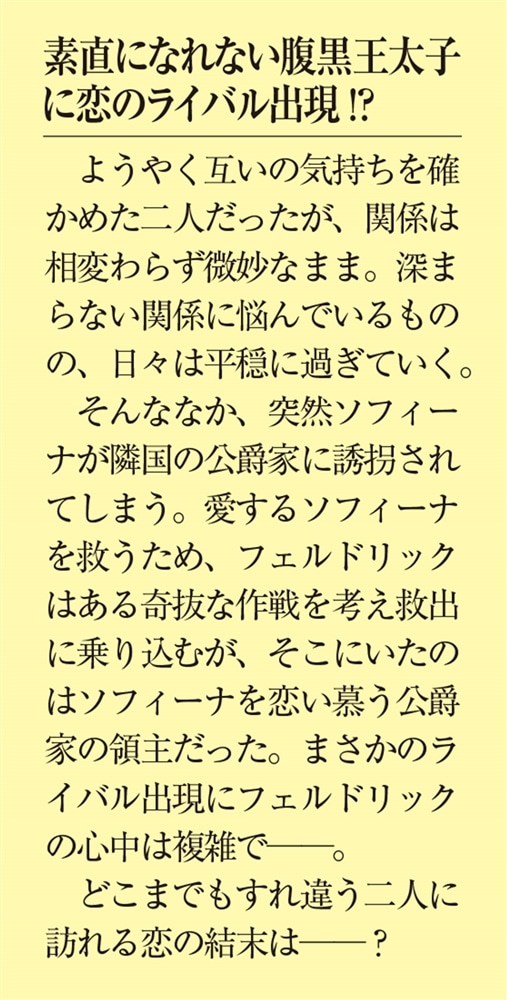 冴えない王女の格差婚事情３
