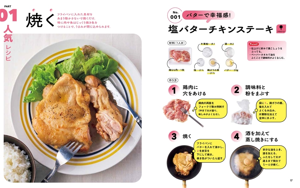 ひとり分 やる気１％超ビギナーごはん ど素人でもおいしく作れる自炊テク＆レシピ500