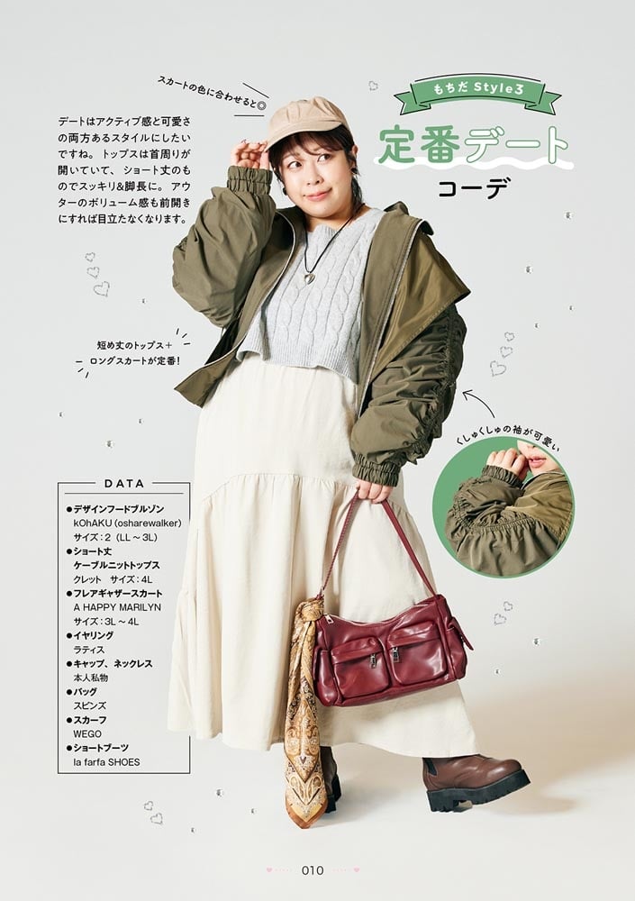 やせなくたって可愛くなれる！ ぽっちゃり女子のオシャレ教科書