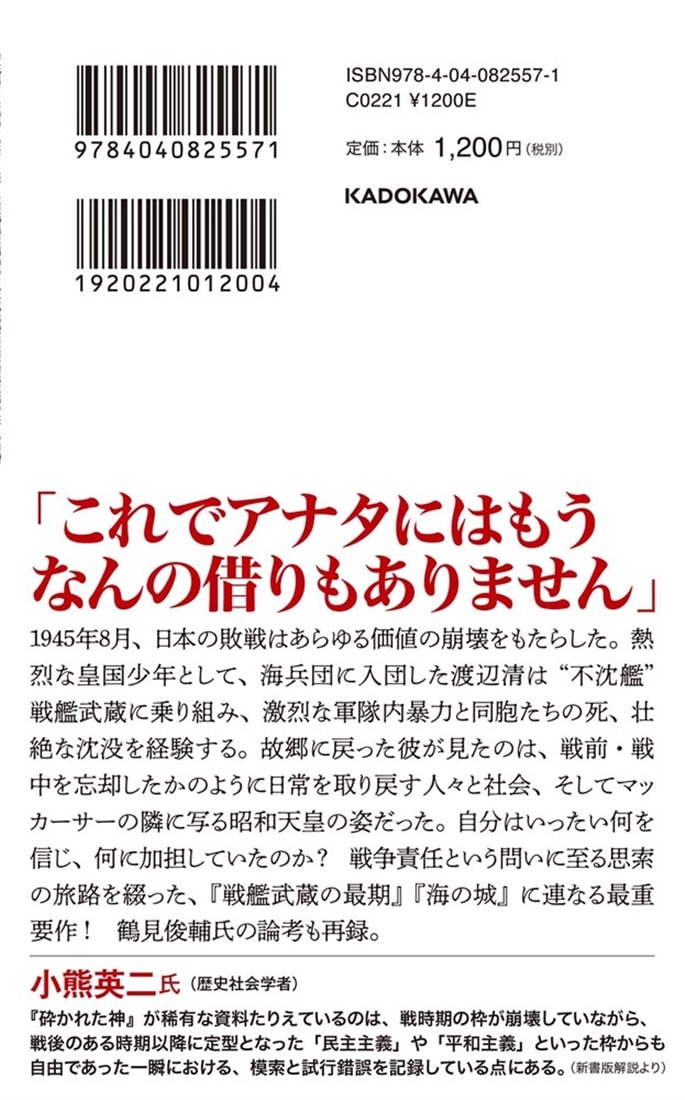 砕かれた神 ある復員兵の手記