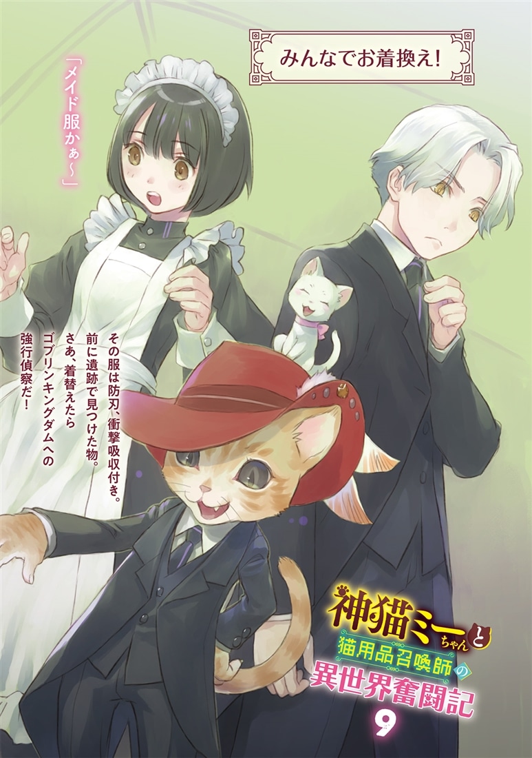 神猫ミーちゃんと猫用品召喚師の異世界奮闘記９