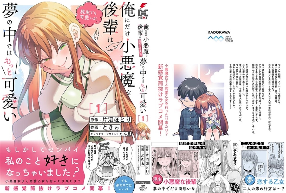 俺にだけ小悪魔な後輩は現実でも可愛いが、夢の中ではもっと可愛い(1)