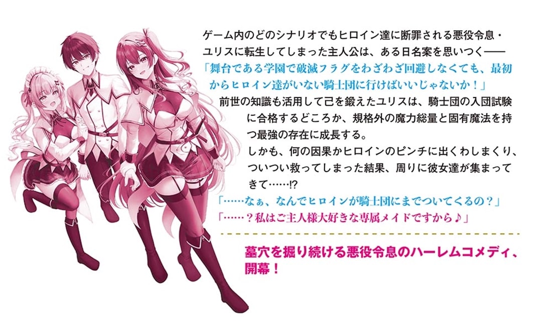 悪役令息が破滅フラグを避けるために騎士団に入ったら、何故かヒロイン達の方から近づいてきた件について