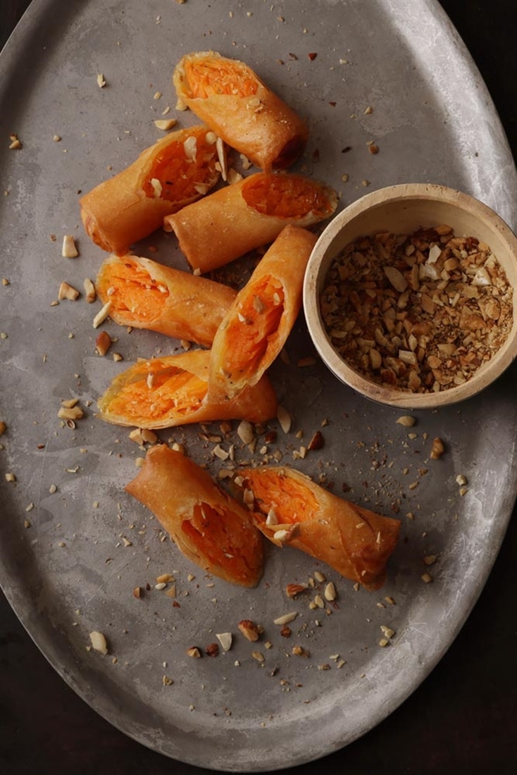 春巻きは蒸し料理である。