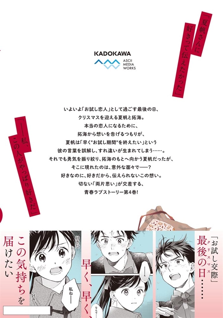 彼女と彼の関係4 ～平凡な早川さんと平凡な三浦くんの非凡な関係～