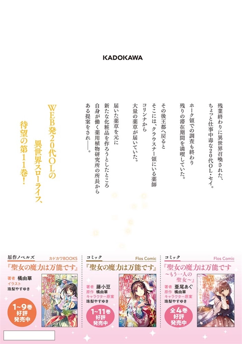 聖女の魔力は万能です　１１