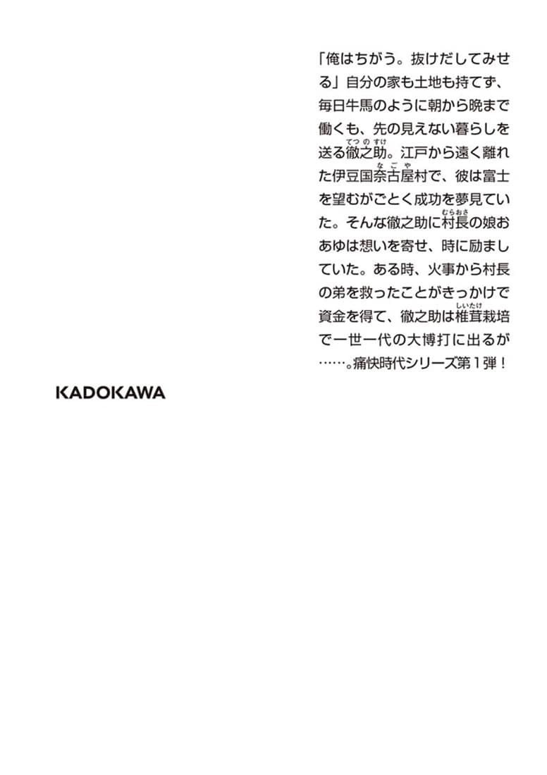 富士を背負う男 大江戸なりあがり伝