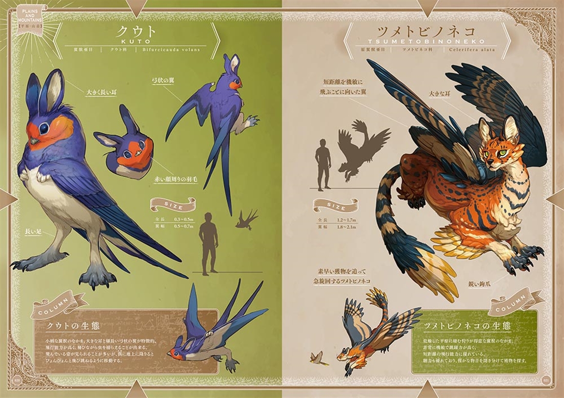 竜とけもの図鑑 山村れぇイラストレーション集