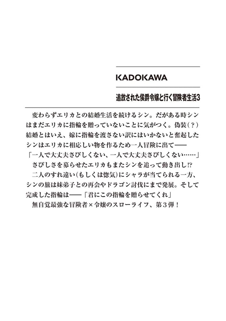 追放された侯爵令嬢と行く冒険者生活３