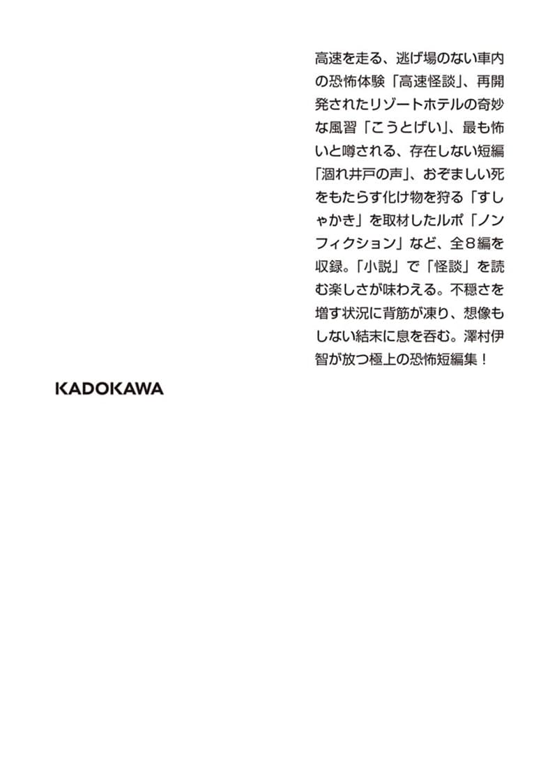 怪談小説という名の小説怪談