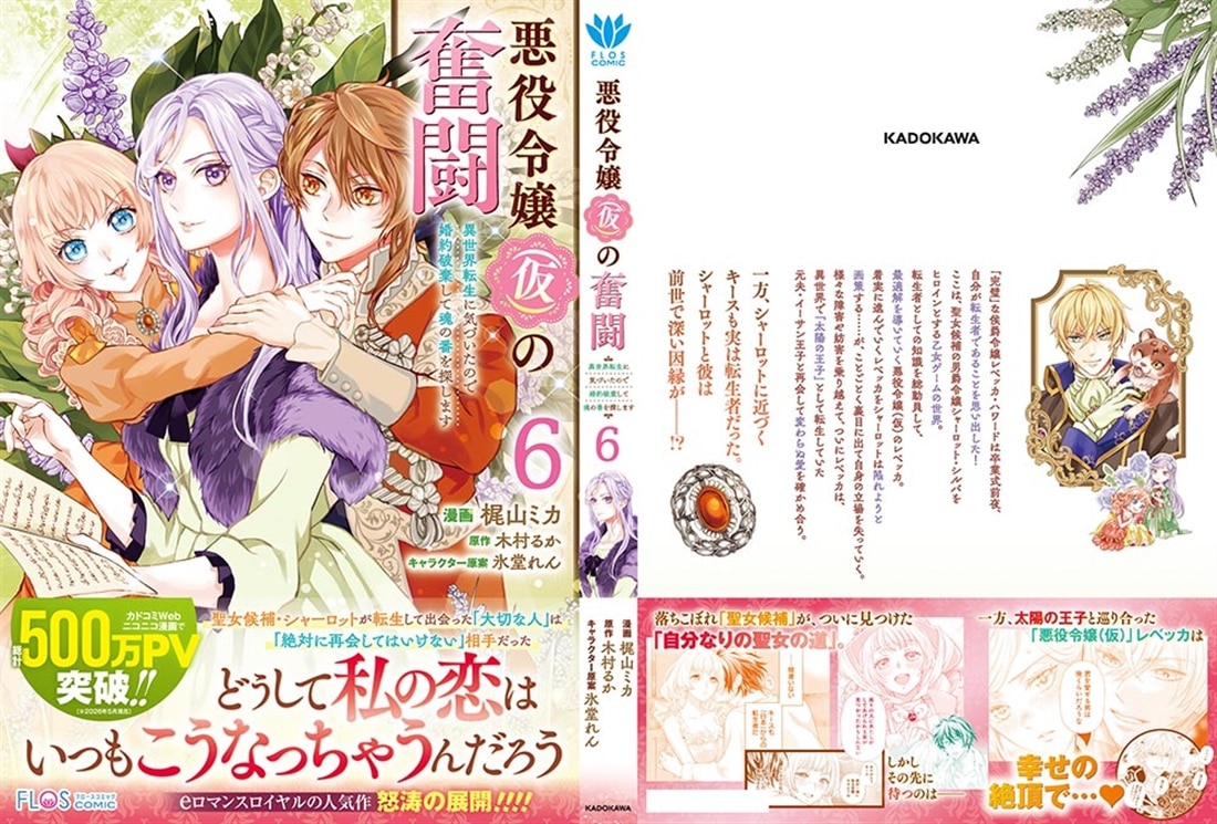 悪役令嬢（仮）の奮闘　異世界転生に気づいたので婚約破棄して魂の番を探します６