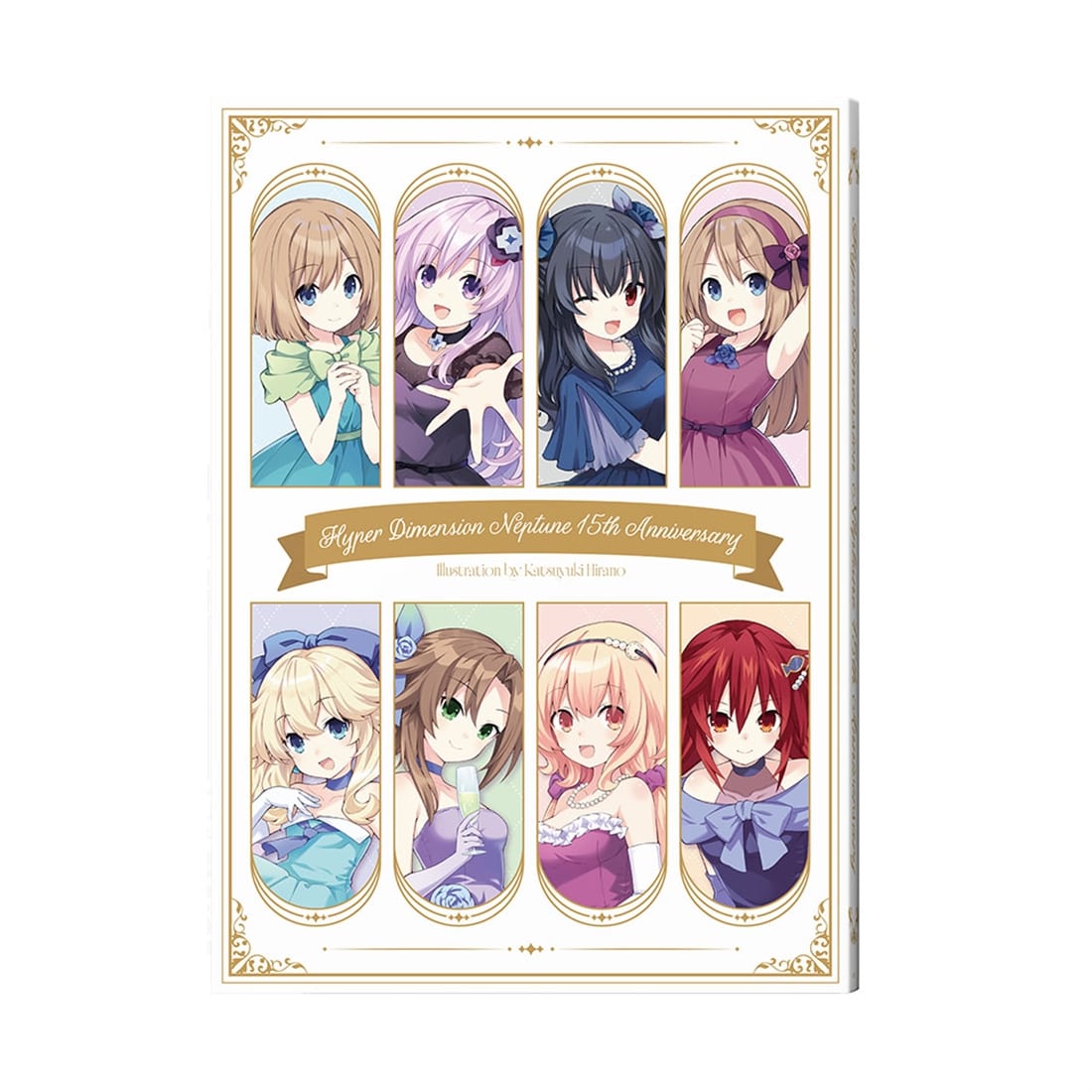 超次元ゲイム ネプテューヌ 15周年記念 描き下ろしつながる缶バッジ コレクションブック